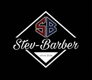 Logo de Stev-Barber: rombo con las letras SB